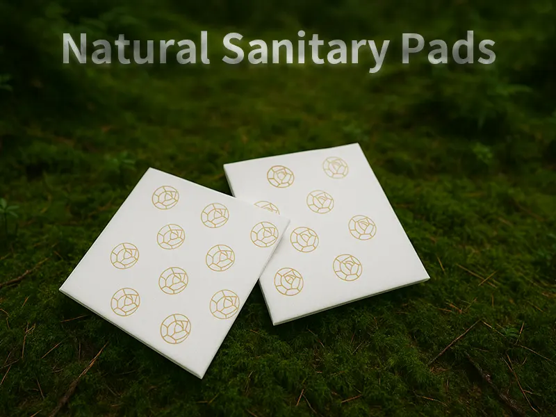Natural sanitary pads 245mm