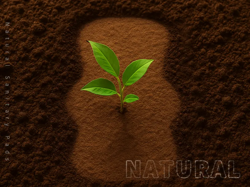 Natural sanitary pads biodegradable