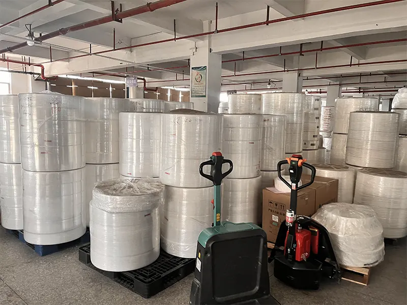 Foshan Jiabo sanitary pads factory warehouse